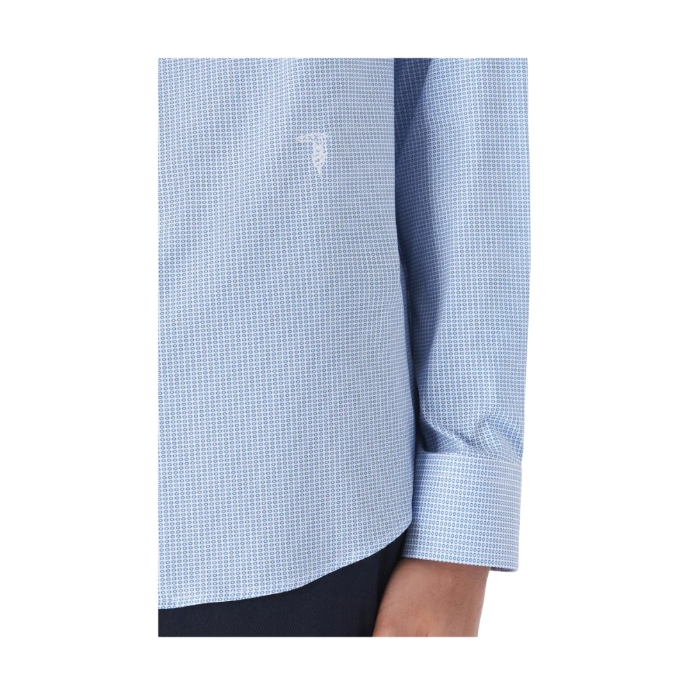 Trussardi Lange mouwen overhemd Blue Heren