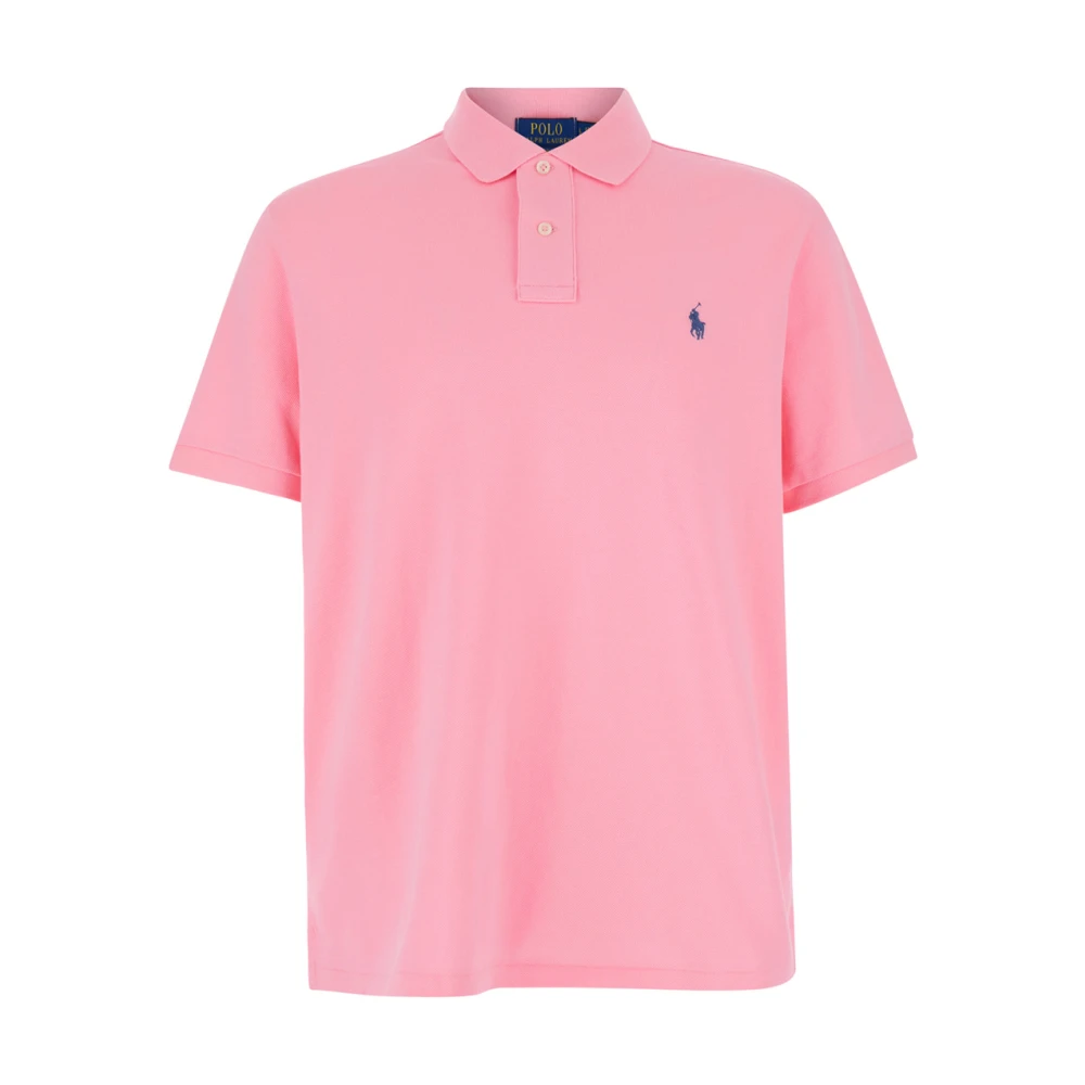 Polo Ralph Lauren Uomo Rosa Top, L, New,