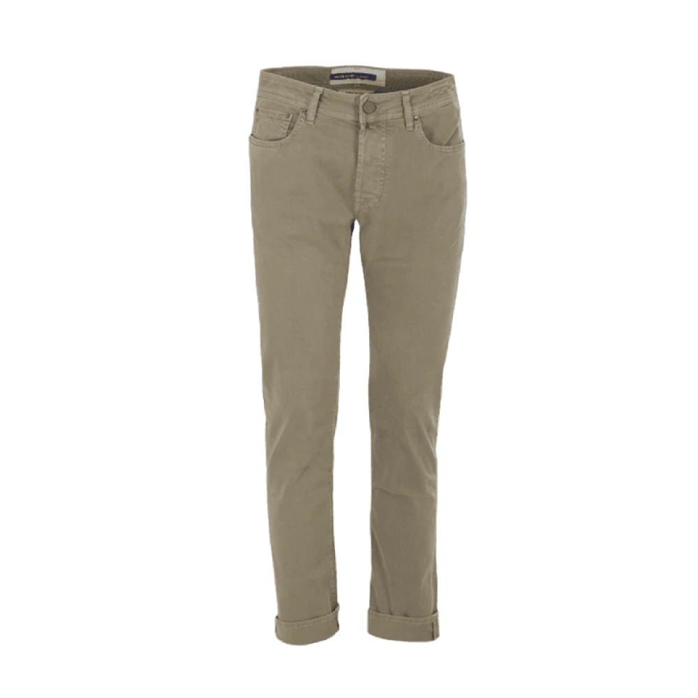 Jacob Cohën Beige Bard Slim Denim Jeans Beige Heren