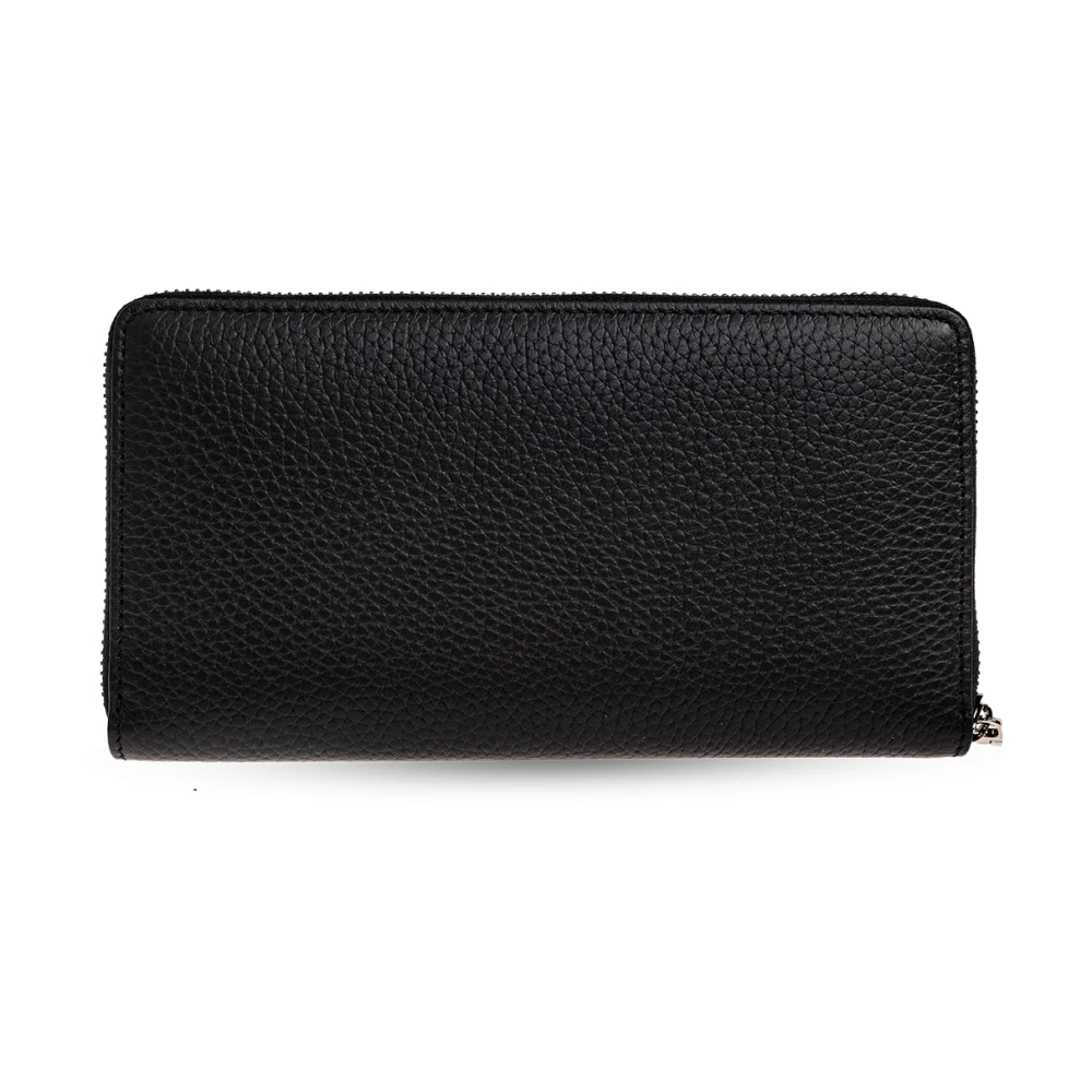 Dolce & Gabbana Portemonnee met logo Black Heren
