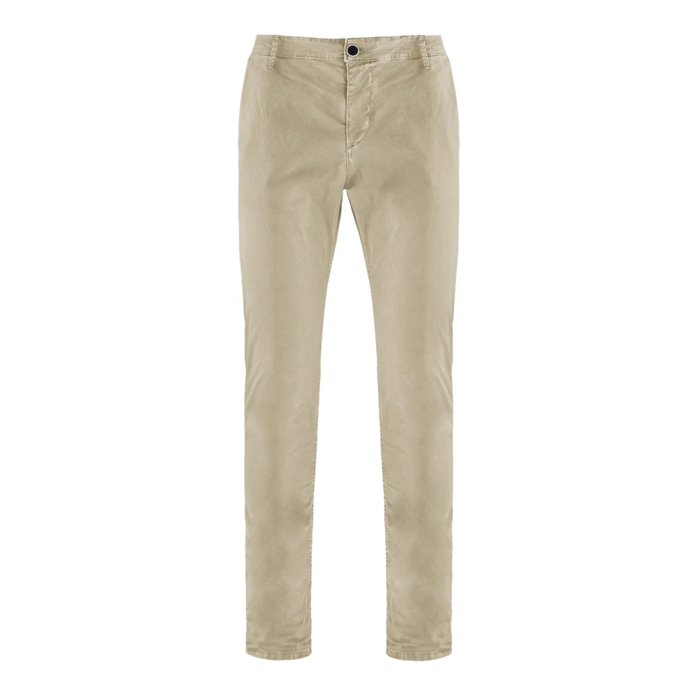 Bomboogie Uomo Beige - Pantaloni Chino Slim Fit - Trousers - W36