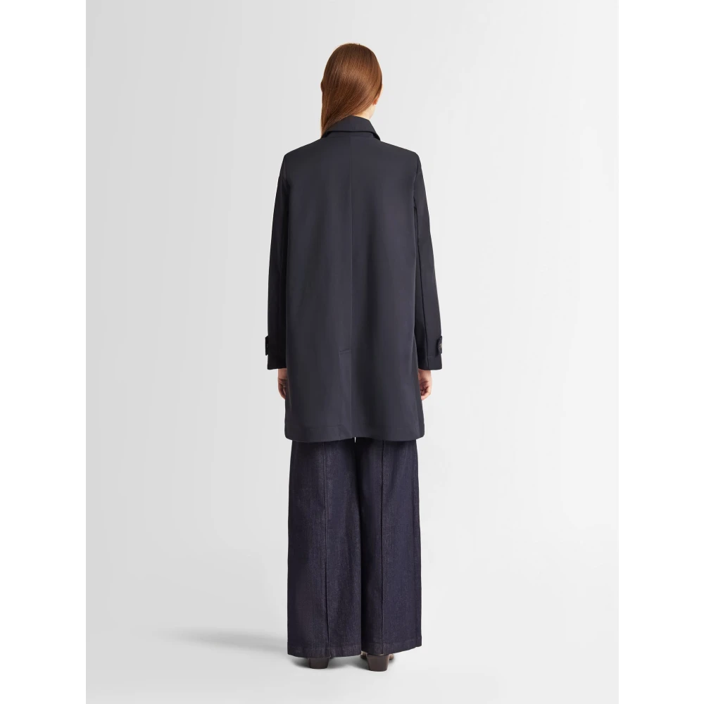 Fusalp Oriane Trench Coat Blue Dames