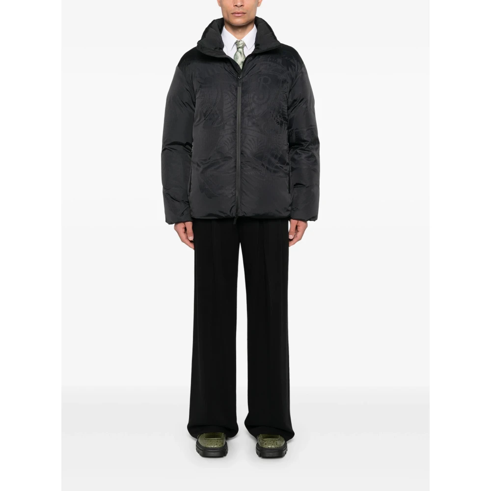 Burberry Houtskoolpatroon Tech-stijl Gray Heren
