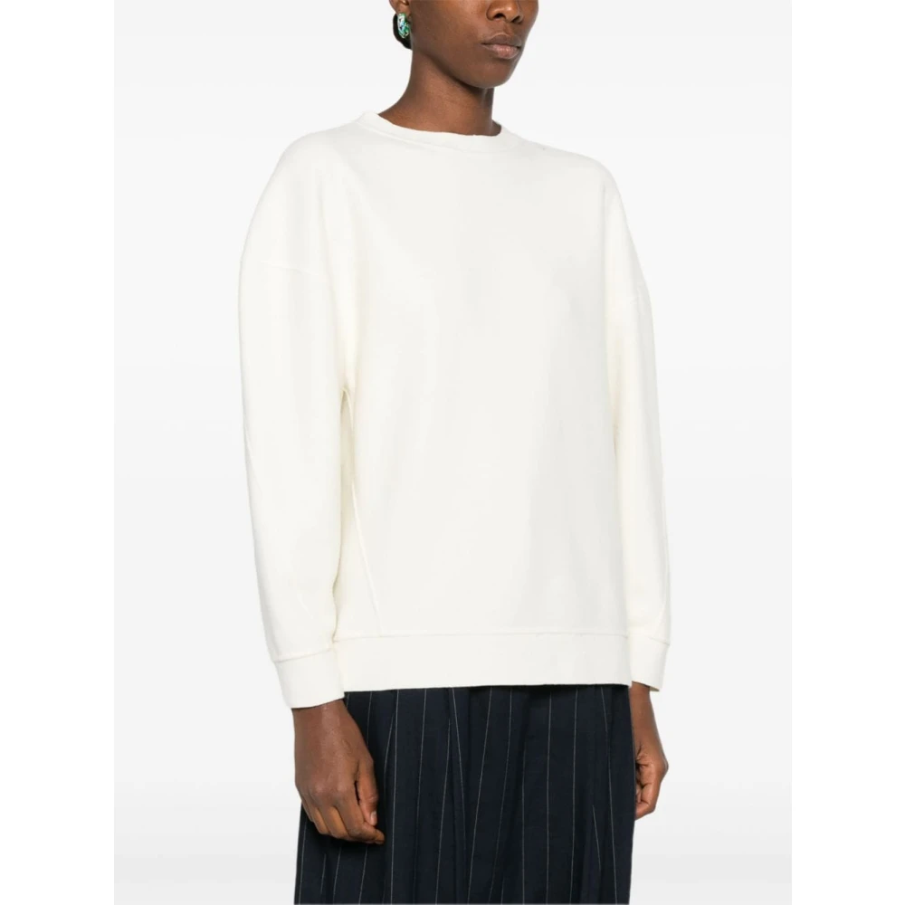 Max Mara Ivoor Wit Wol-Kasjmier Trui White Dames