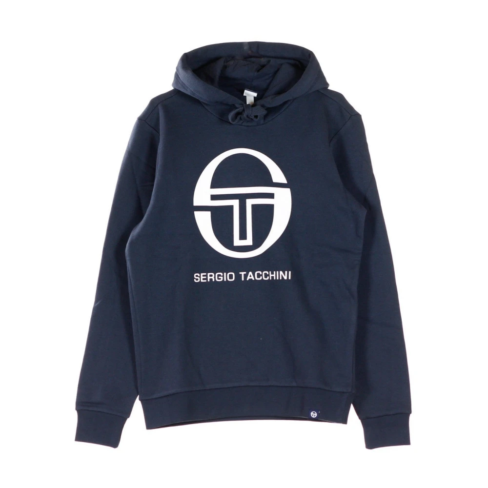 Sergio Tacchini Zion Sweater Heren Hoodie Navy wit Blue Heren