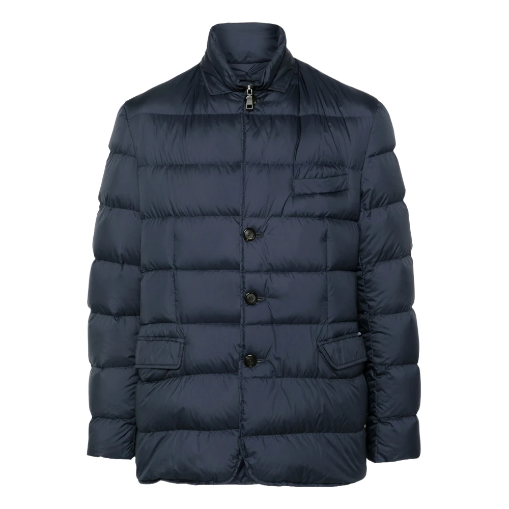 Add Gewatteerde ganzendonsjas Blue Heren