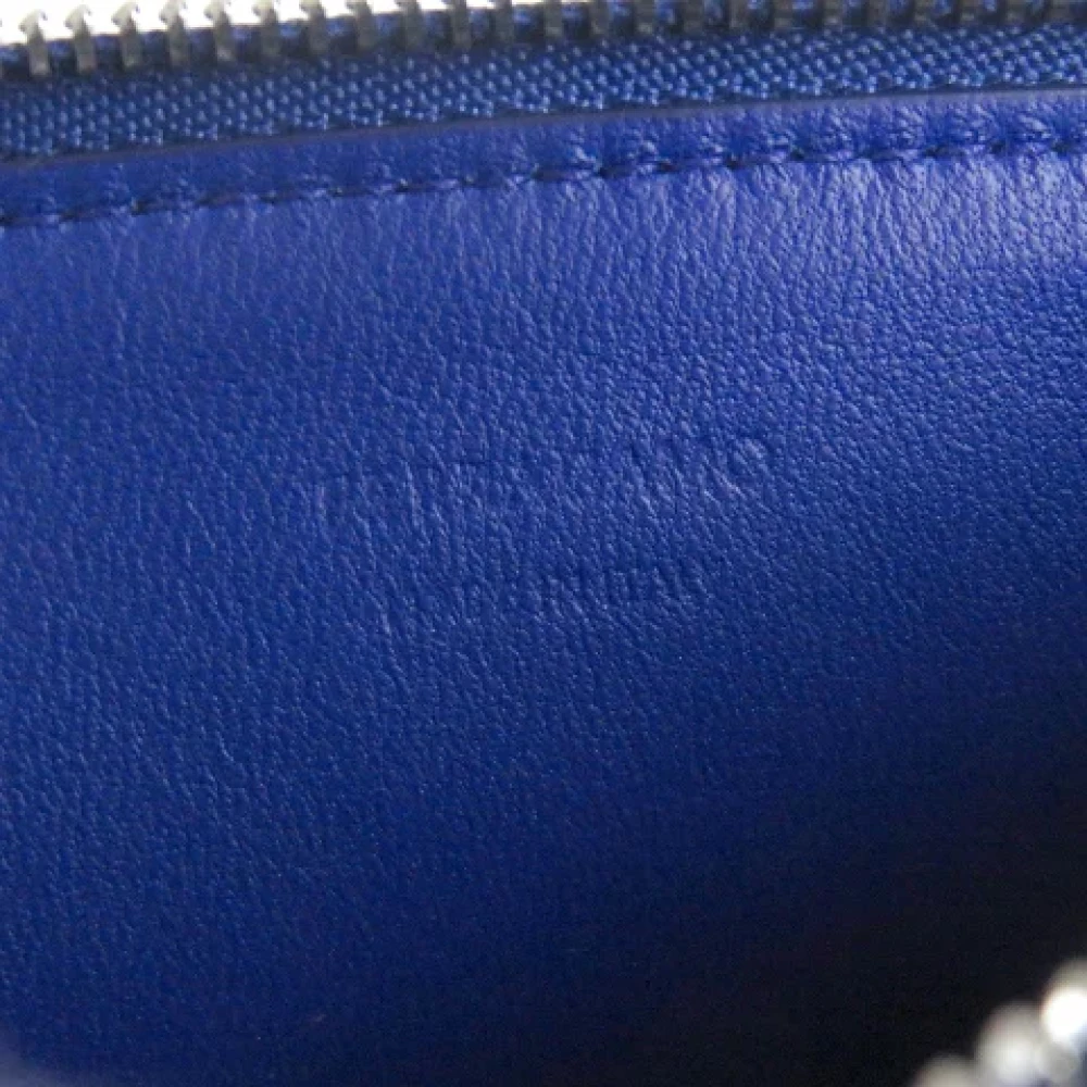 Salvatore Ferragamo Pre-owned Leather handbags Blue Heren