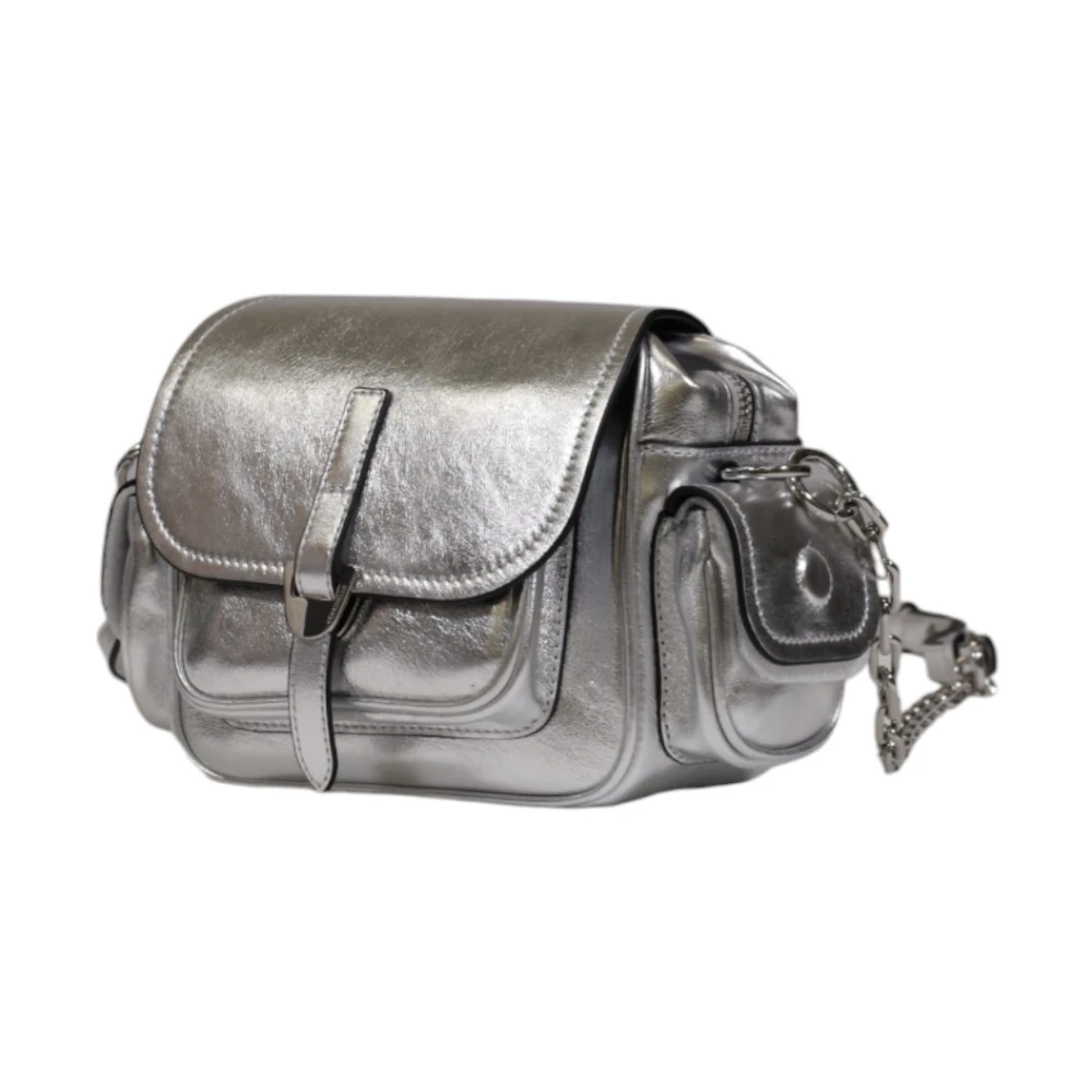 Coccinelle Leren Dames Tas Herfst Winter Collectie Gray Dames