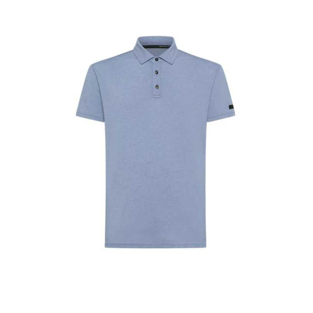 Rrd Men's Blue Polo Shirts, M, Doticon Polo