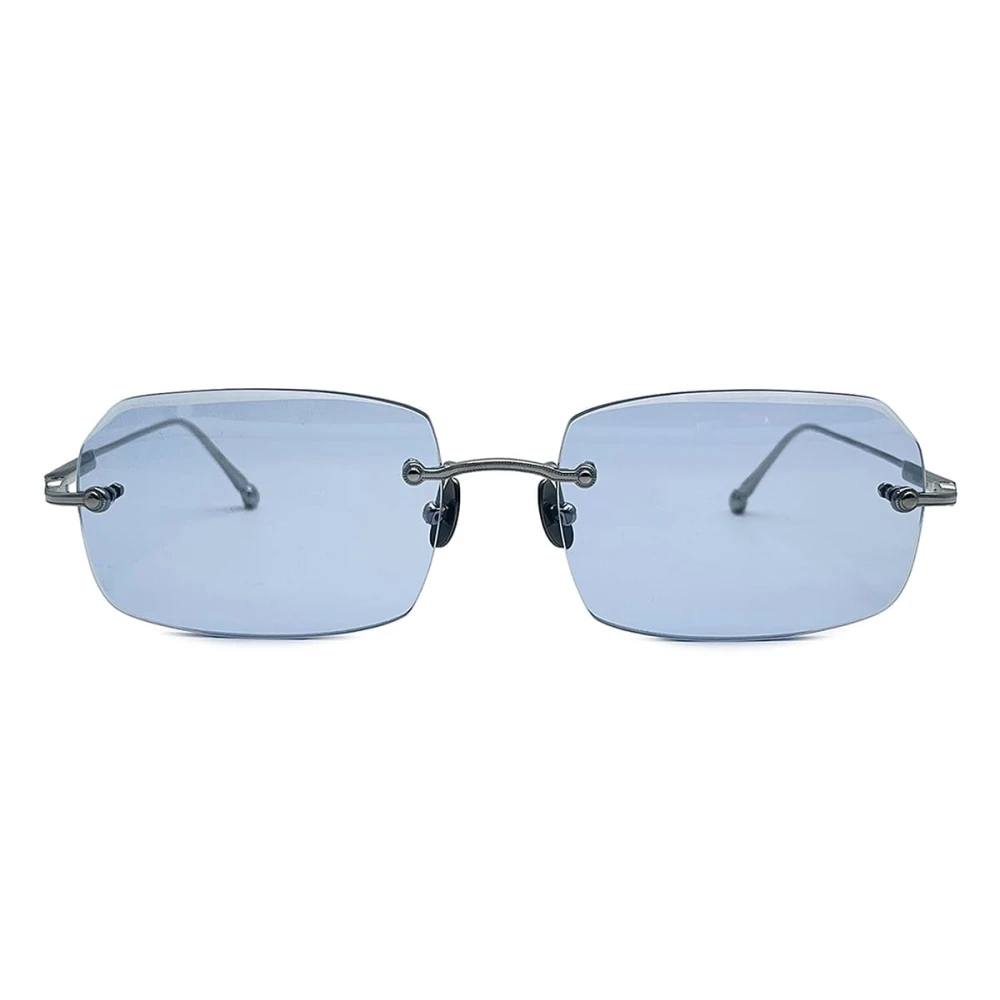 Matsuda Rimless Palladium Vit Solglasögon Gray, Herr