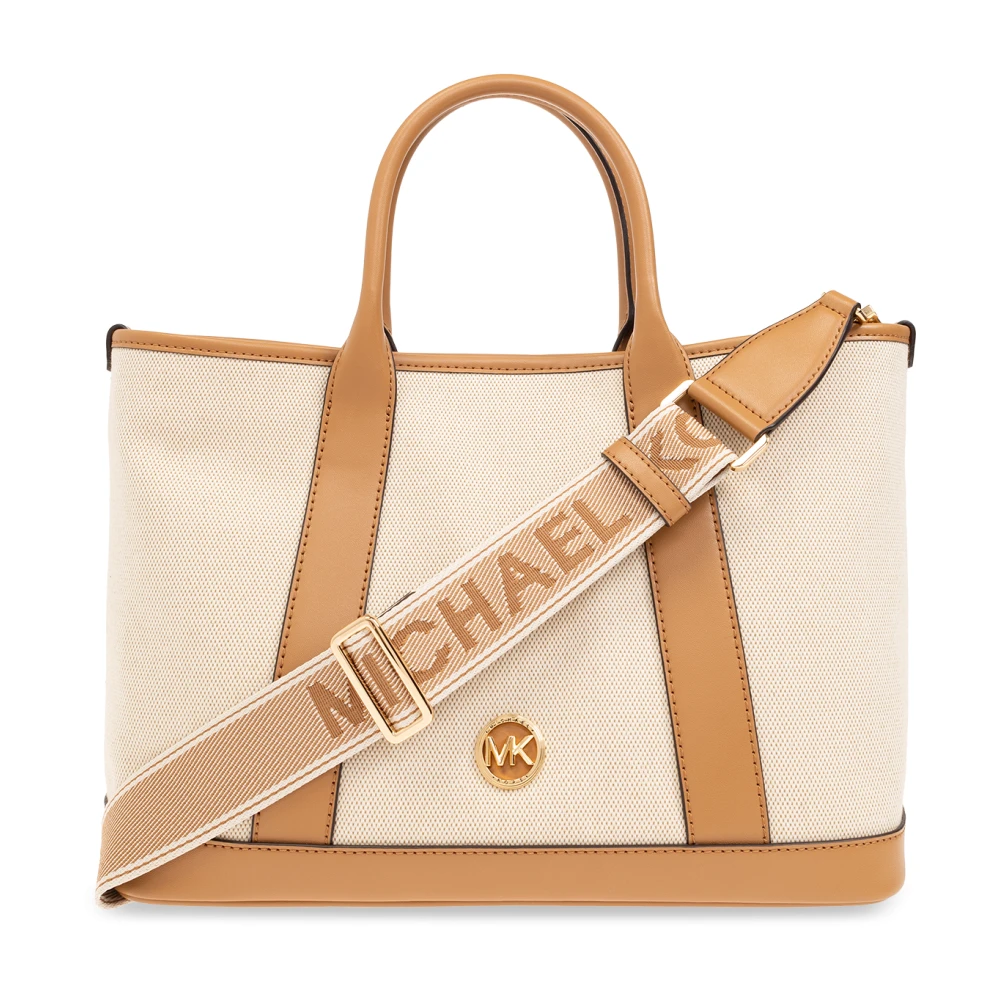 Michael Kors Women's Beige Shopping Bags, One Size, Shopper Bag