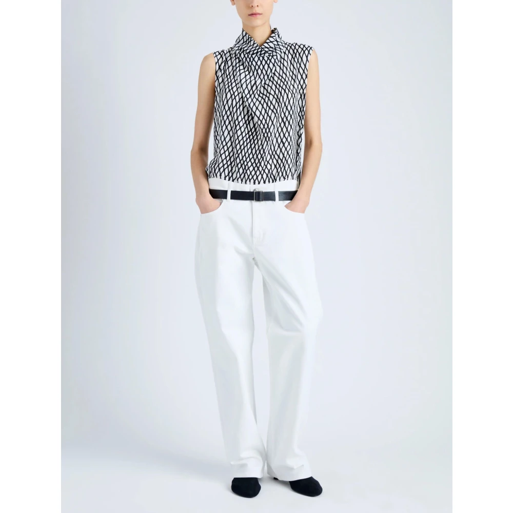 Proenza Schouler Moderne Elegantie Mouwloze Top Multicolor Dames