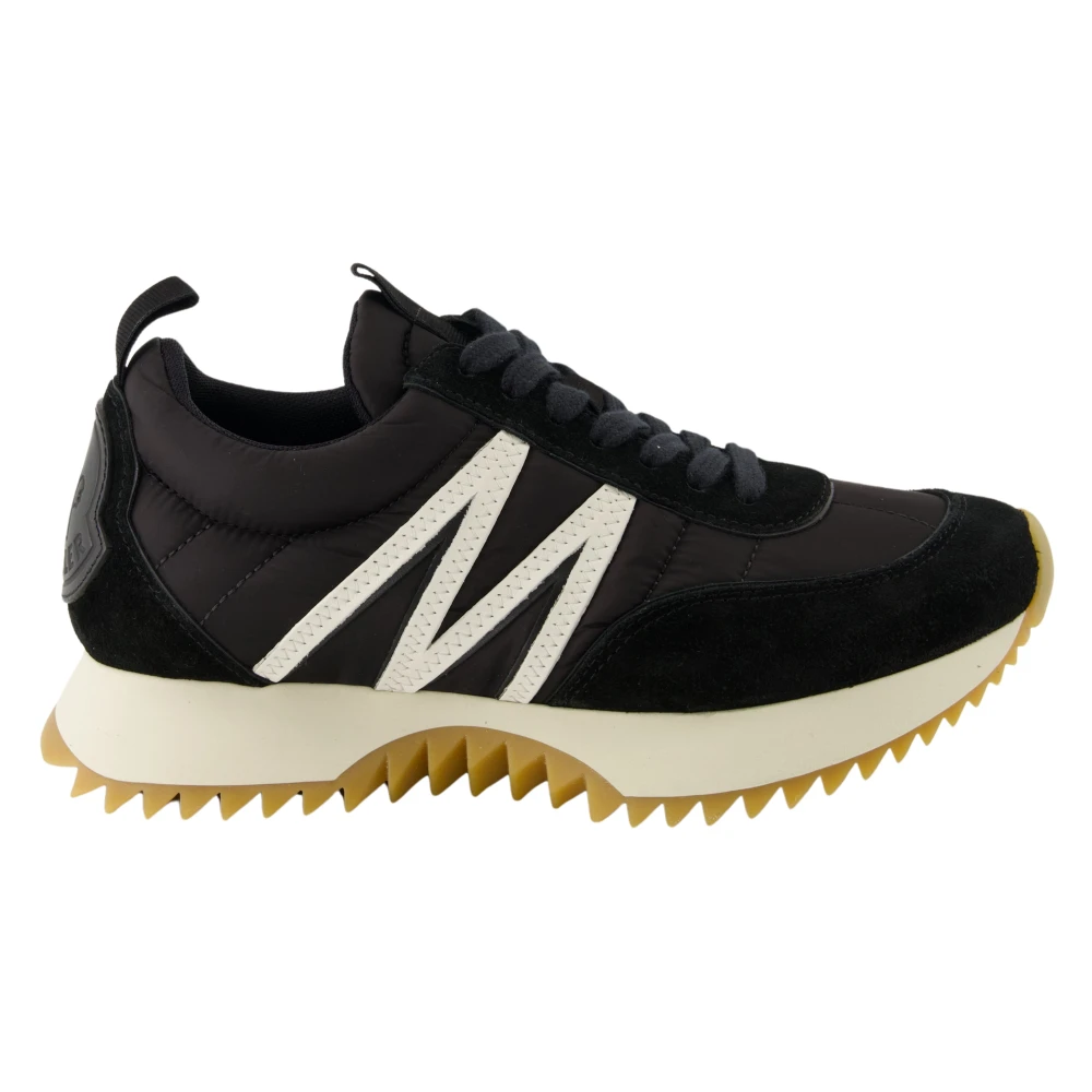Moncler Women's Black Sneakers, 5 Uk, Nylon Pacey Trainers