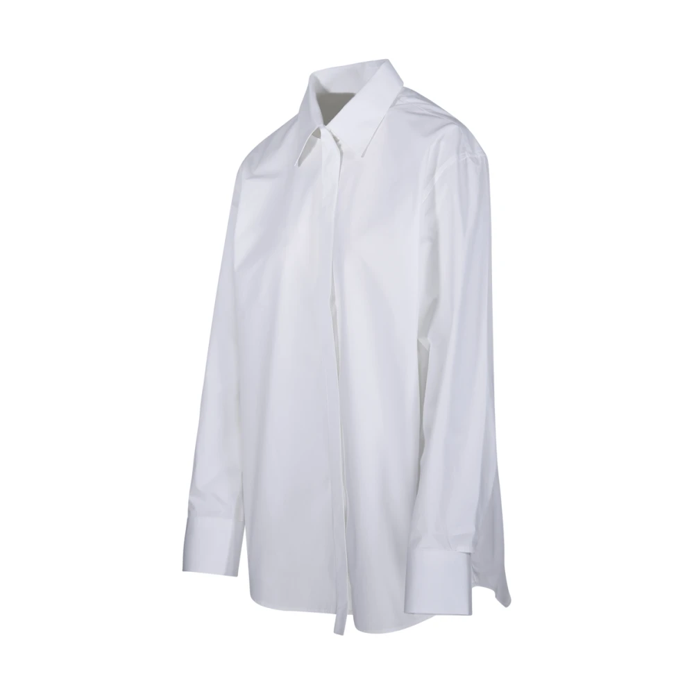 Róhe Witte Deconstructed Overhemd White Dames