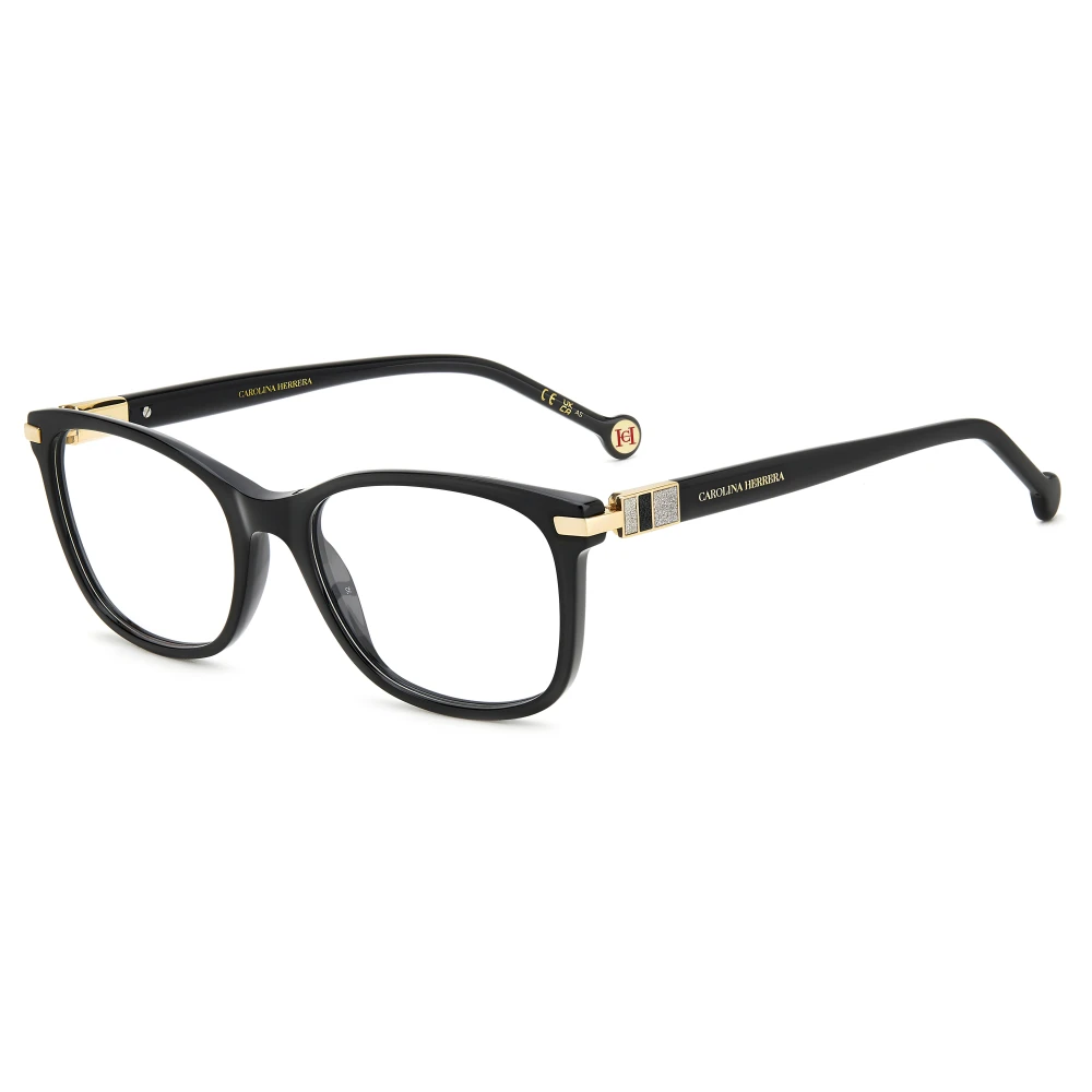 Carolina Herrera Zwart Goud Brillen Monturen HER 0201 Black Unisex