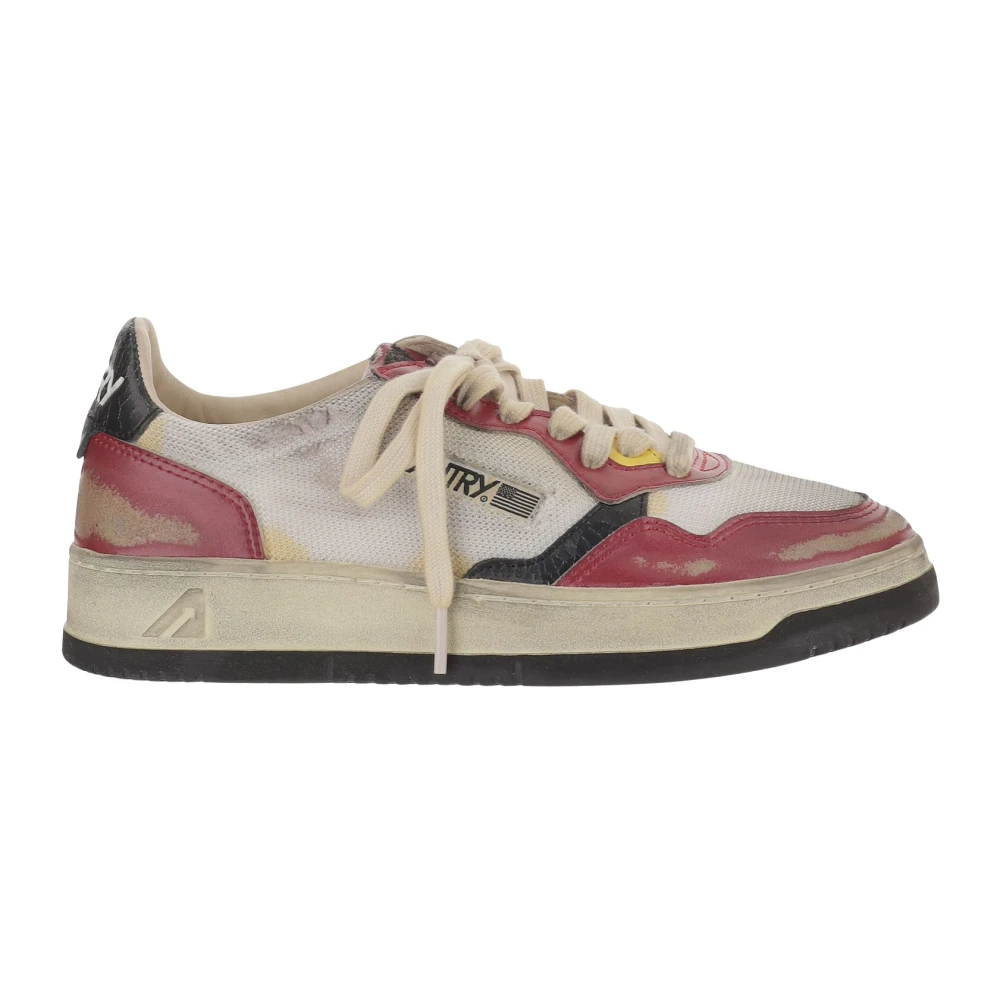 Autry Medalist Super Vintage Low Sneakers Heren Schoenen Veelkleurig Multicolor