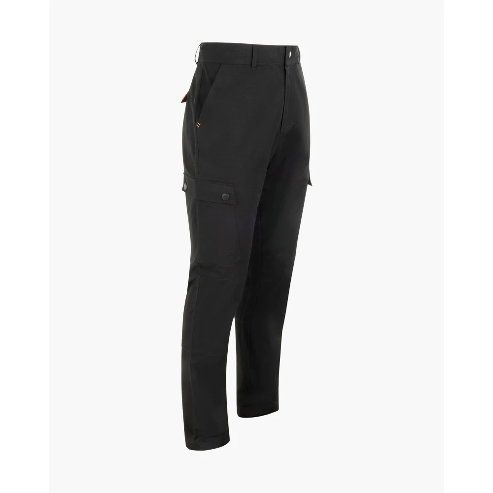 Cruyff Zwarte Cargo Broek Heren Ripstop Katoen Black Heren