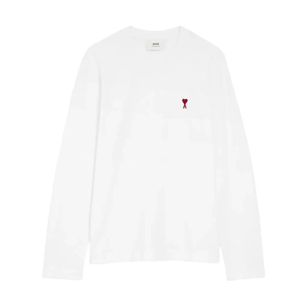 Ami Paris Donna Bianco Top, S, New,