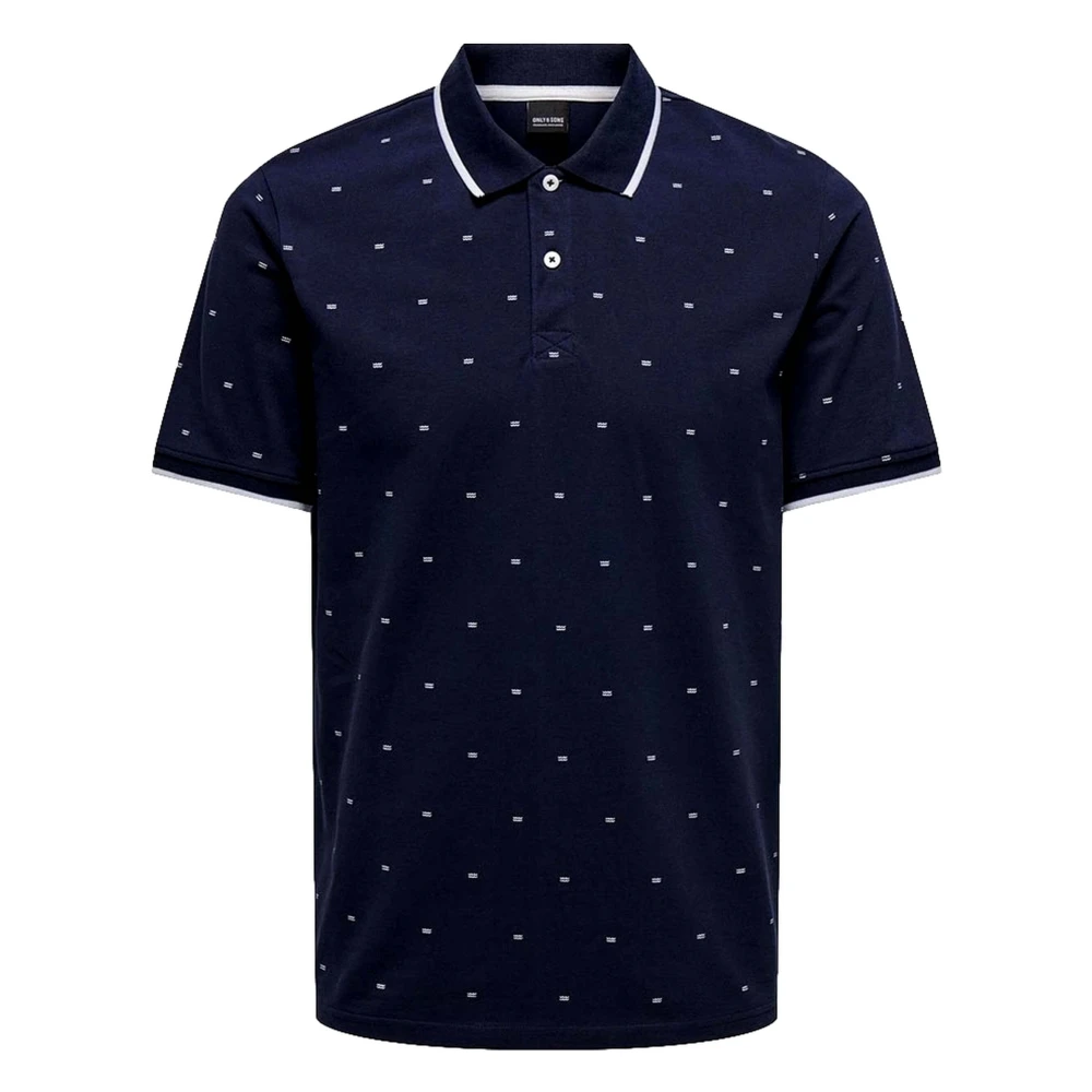 Only & Sons Polo met korte mouwen Blue Heren