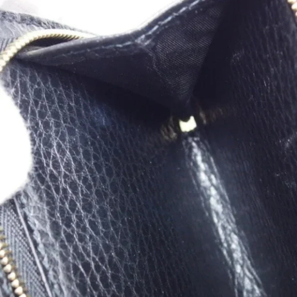 Gucci Vintage Pre-owned Leather wallets Beige Dames