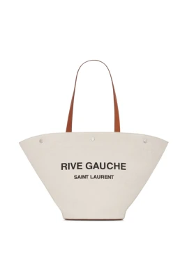 Rive Gauche Logo Panier Tote Bag