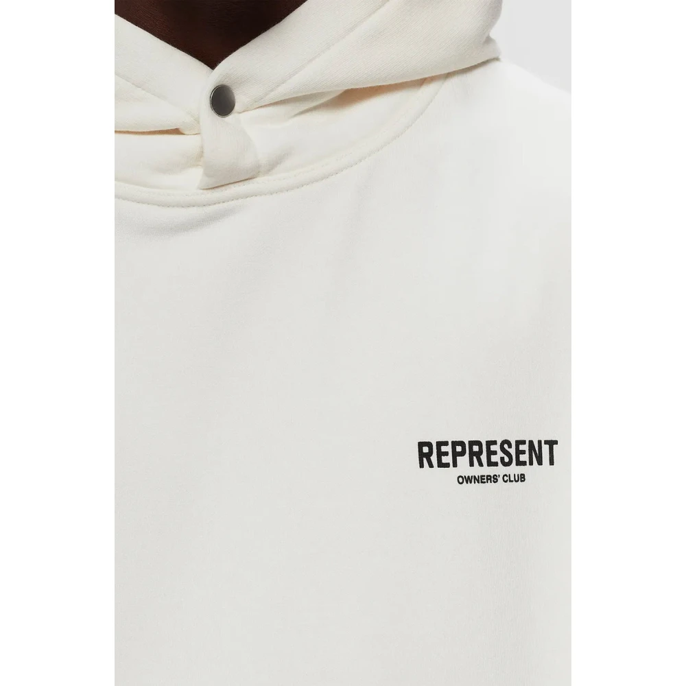 Represent Owners Club Hoodie White Heren