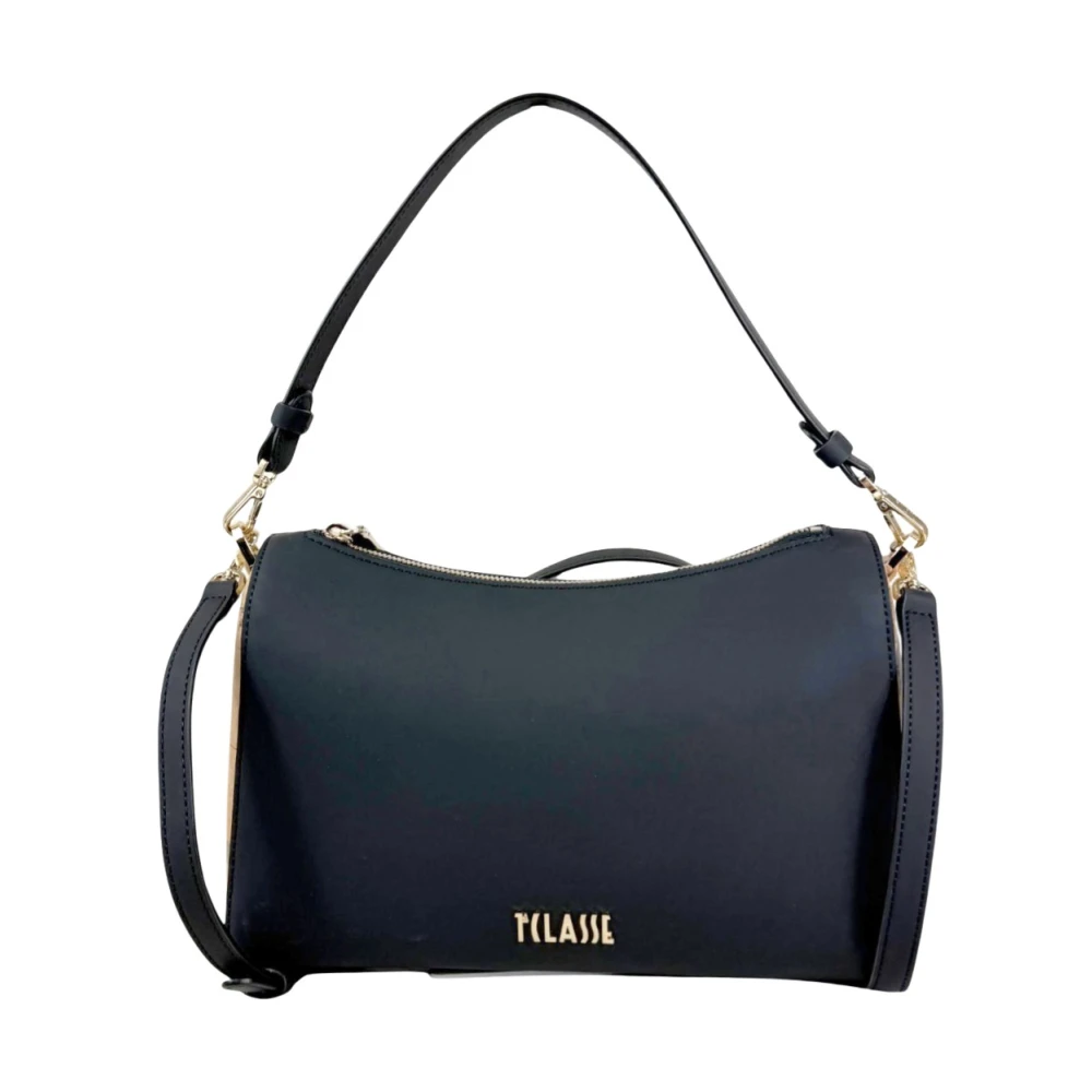 Alviero Martini 1A Classe Women's Black Shoulder Bags, One Size, Geo Harmonia Sottospalla Doppia Portabilità