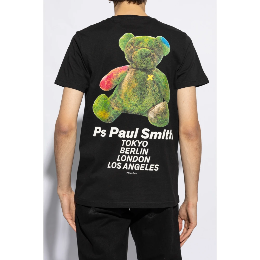 PS By Paul Smith T-shirt met print Black Heren