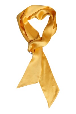 foulard-skinny-en-soie-jaune