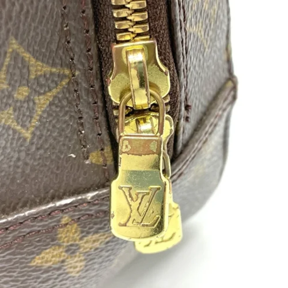 Louis Vuitton Vintage Pre-owned Cotton louis-vuitton-bags Brown Dames
