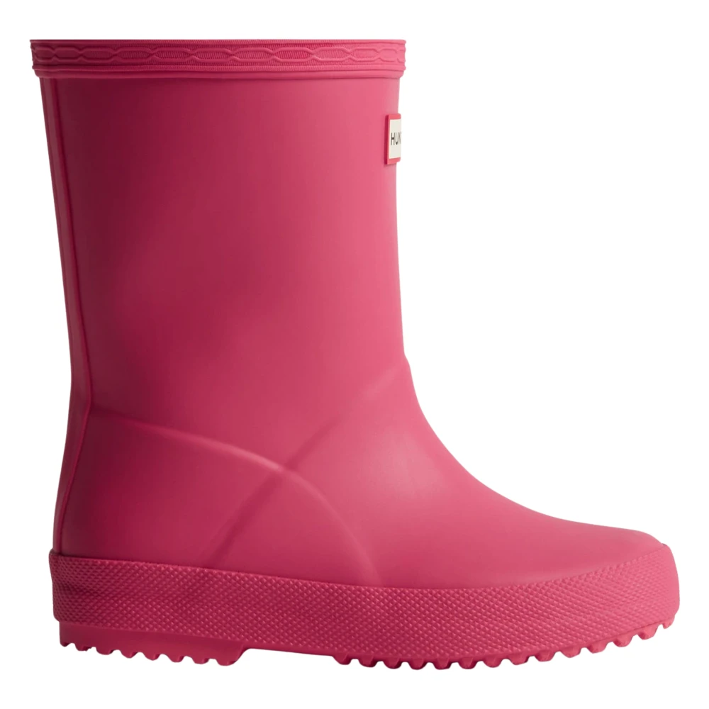 Hunter Unisex Kids Pink Kids Wellies, 32 Eu, Kids First Wellington Boots