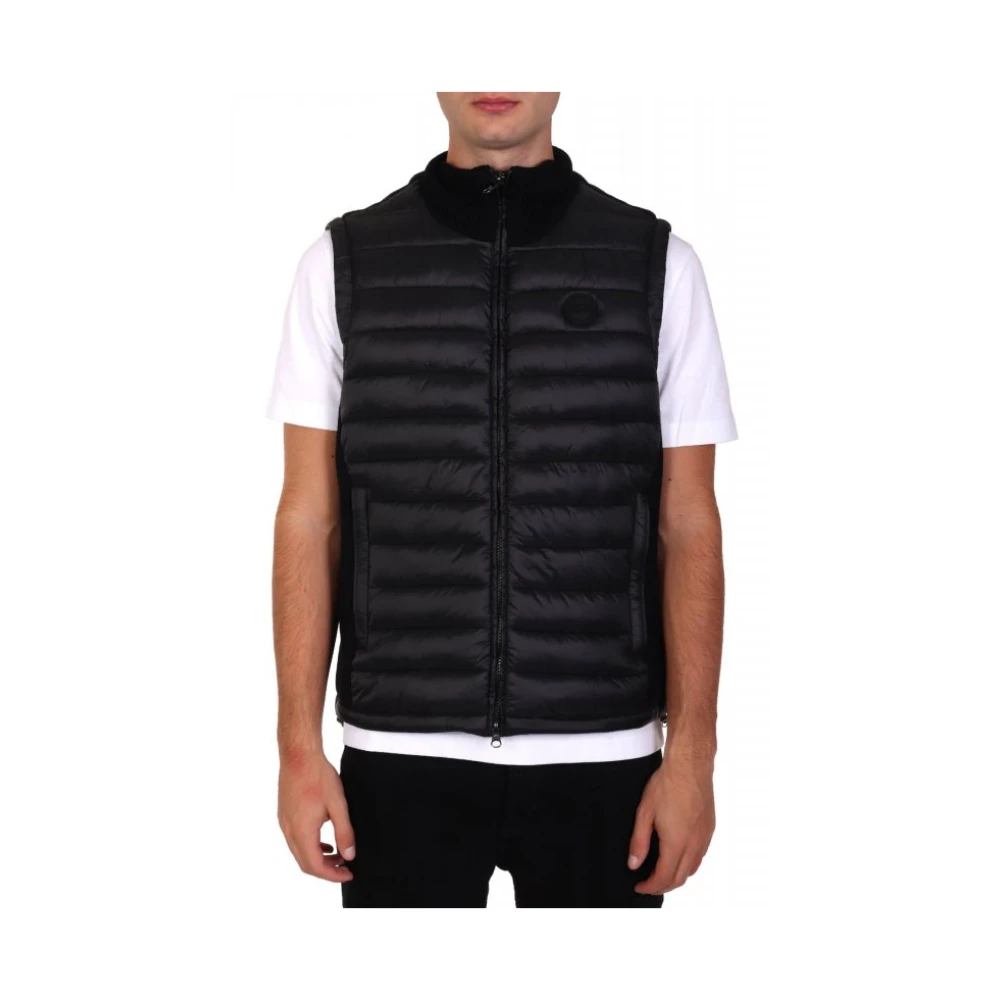 Colmar Uomo Nero - Modern Logo Vest - Jackets - L