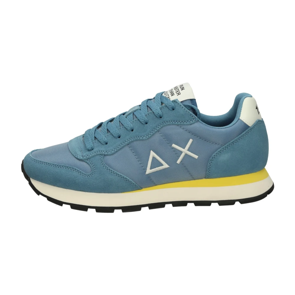 Sun68 Blue Sneakers, Male, 10 Uk, Tom Solid Trainers