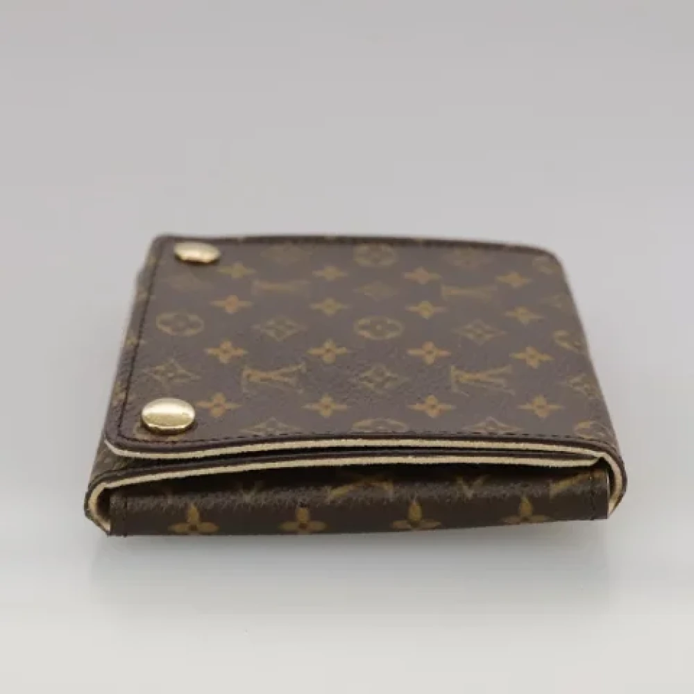 Louis Vuitton Vintage Pre-owned Canvas wallets Brown Dames