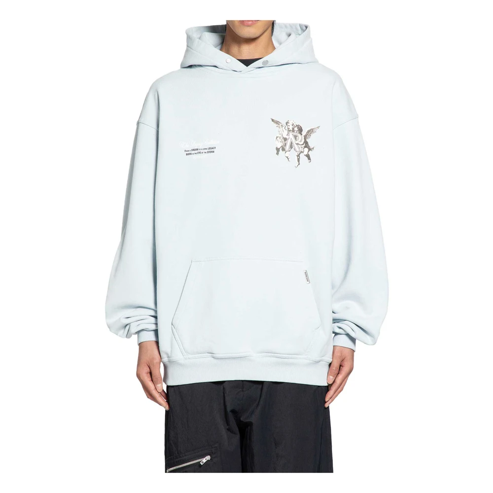 Represent Men's Blue Cherubs Graphic Logo Hoodie - Hoodies - Xs - Sweatshirts & Hoodies