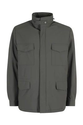 Stretch Microfiber Field Jacket