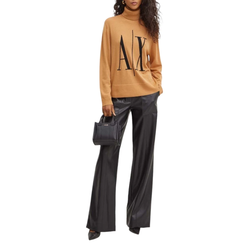 Armani Exchange Zwarte broek Black Dames