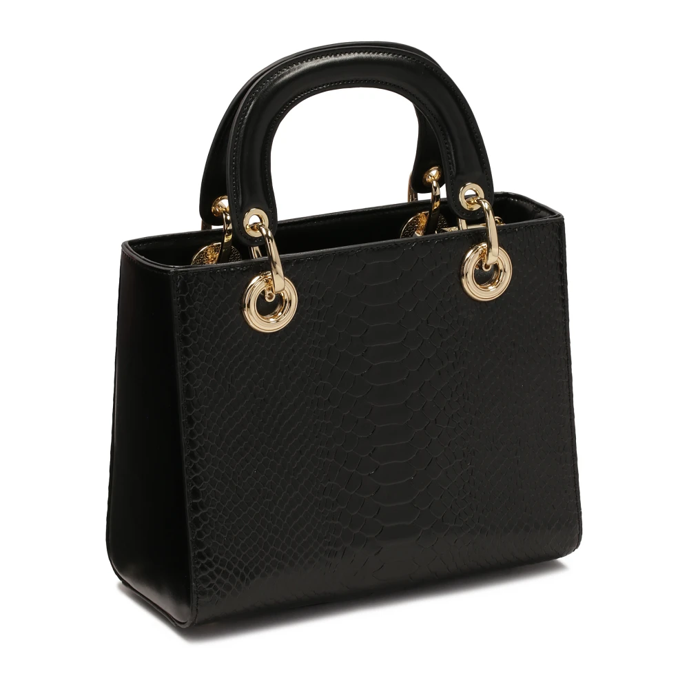 Kazar Stijlvolle handtas met handvatten Black Dames