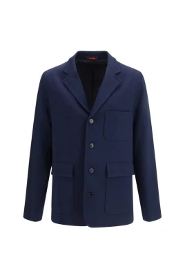 Cotton Single-Breasted Coat