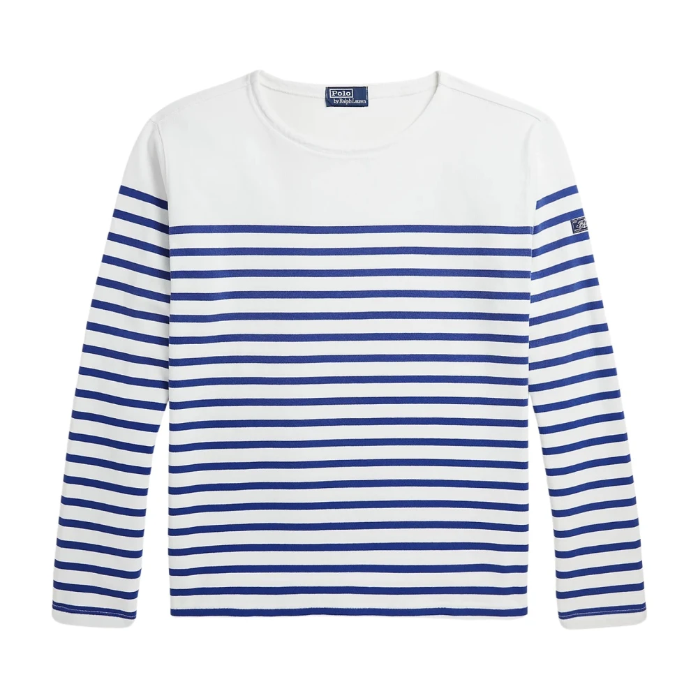 Ralph Lauren Gestreept Bootneck Shirt Klassieke Pasvorm Multicolor Heren