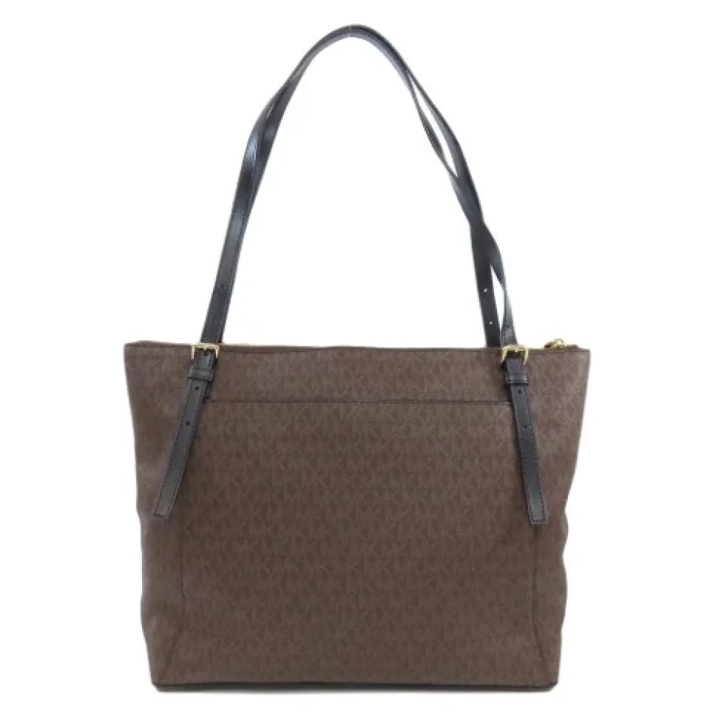 Michael Kors Pre-owned Plastic shoulder-bags Brown Dames