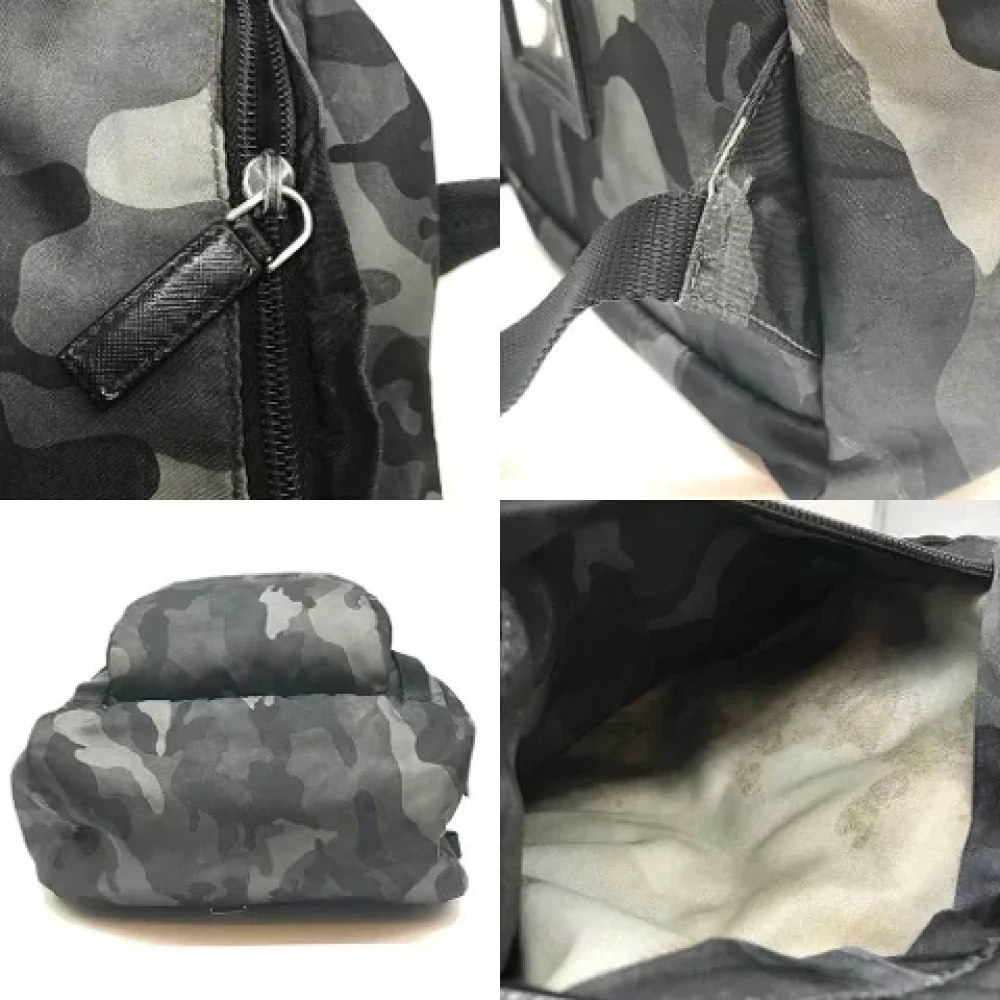 Prada Vintage Pre-owned Fabric prada-bags Green Dames
