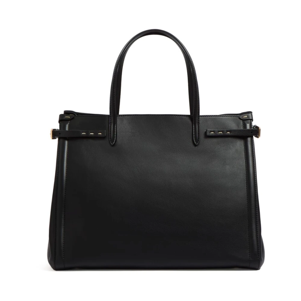 Valentino Garavani Zwarte Antibes Medium Tote Tas Black Dames