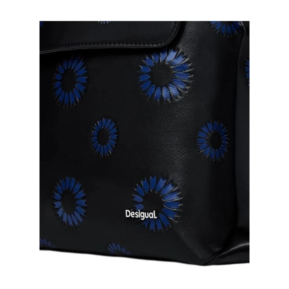Desigual Stijlvolle Rugzak Black Dames