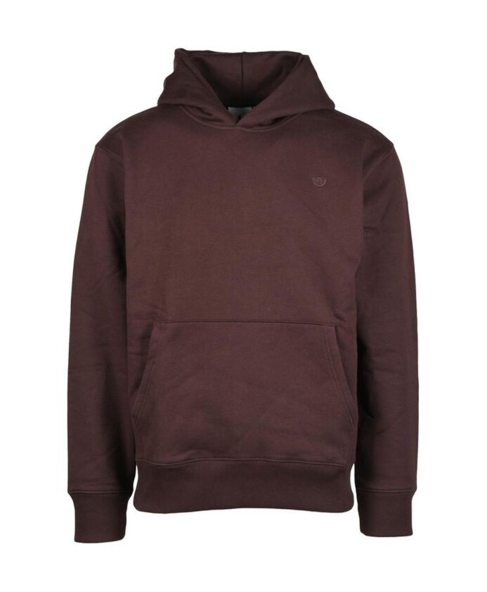 brown-cotton-hoodie-with-polyester-trim