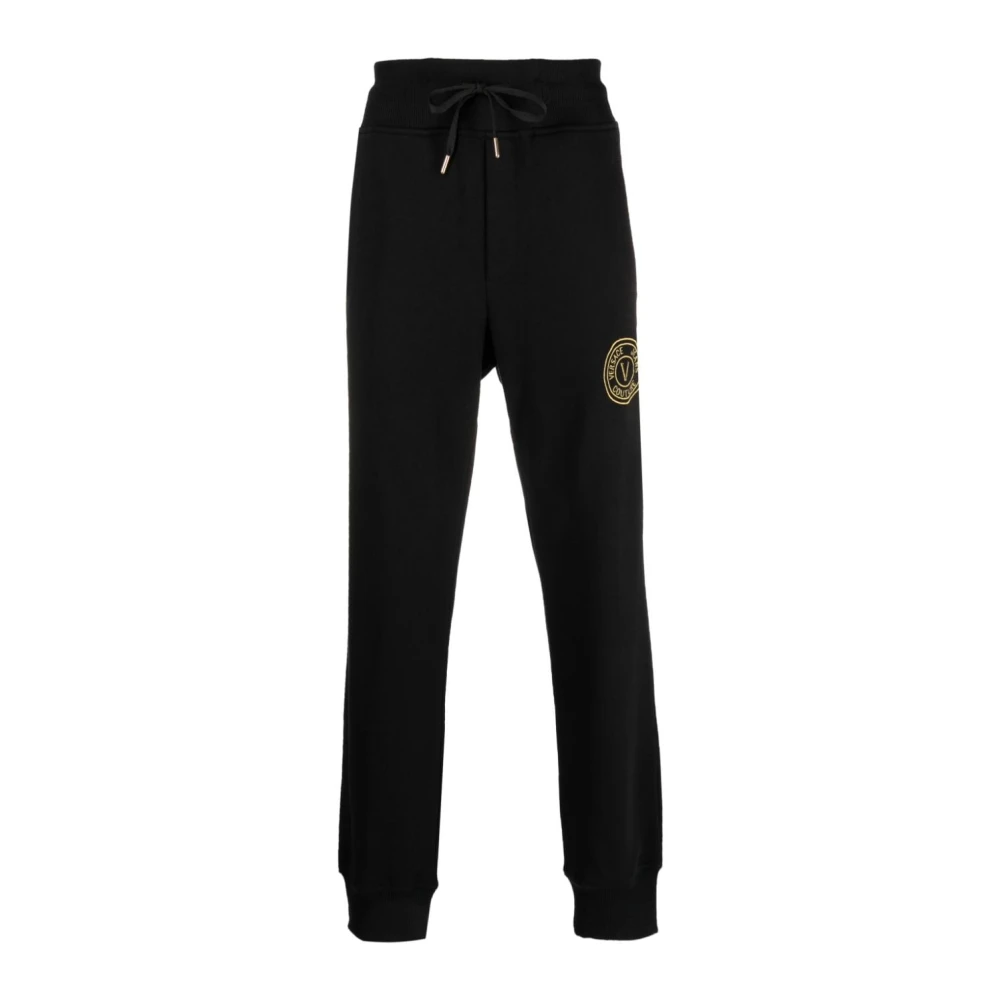 Versace Jeans Couture Trousers Black Heren