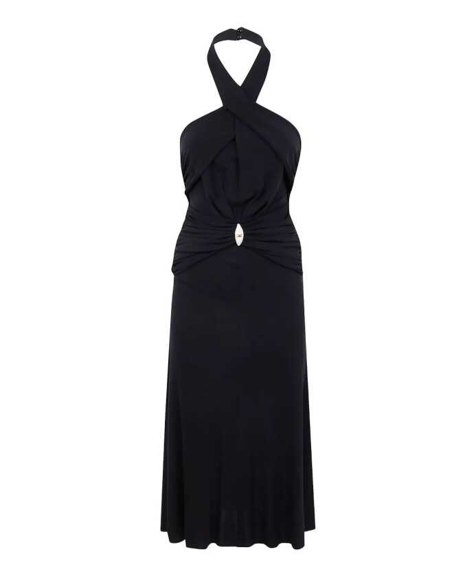 robe-longue-noire-a-col-halter