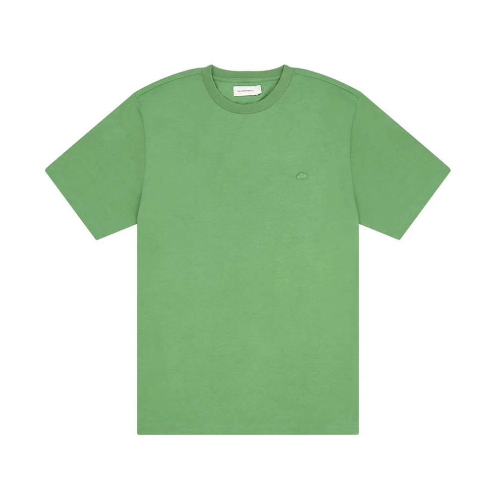 The GoodPeople Korte Mouw T-shirt Green Heren