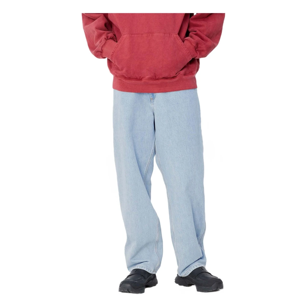 Carhartt WIP Single Knee Lange broek Blue Heren