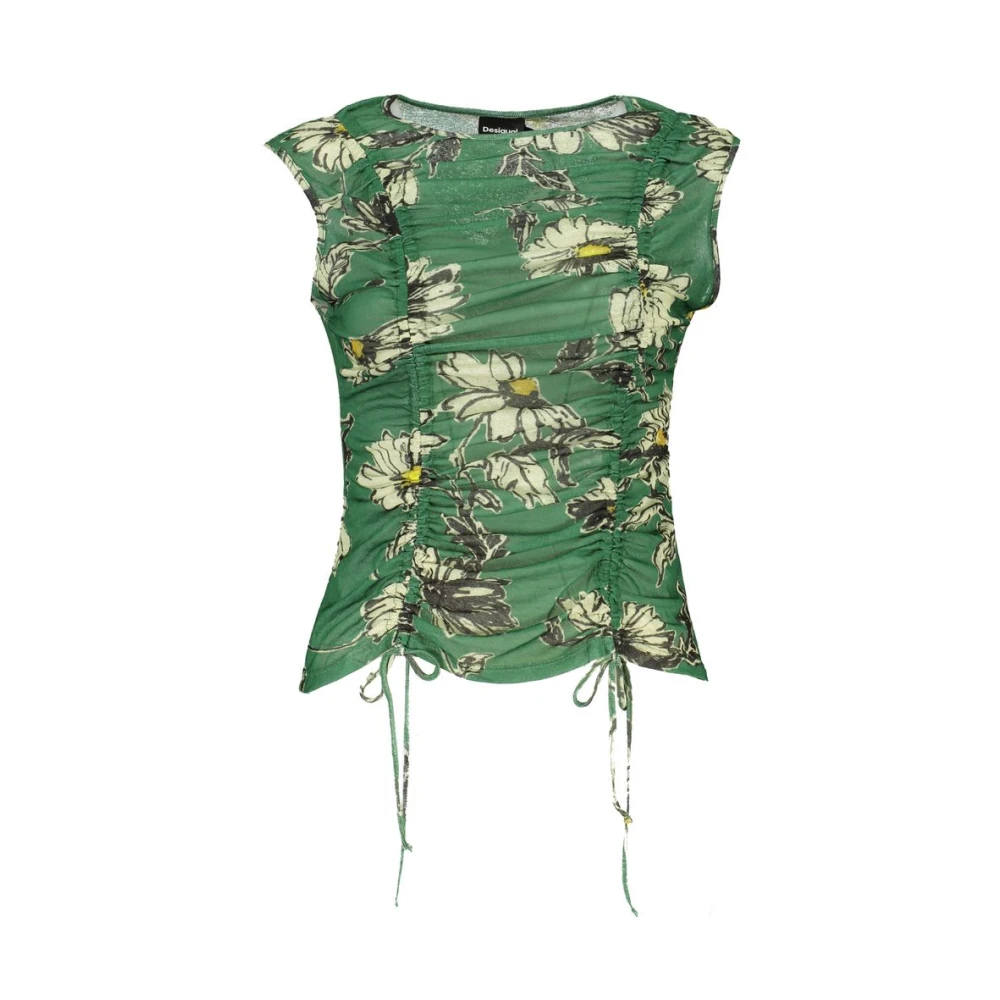 Desigual Women's Green Tank Top
